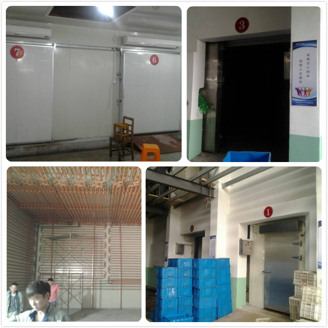 綠安農(nóng)場冷庫安裝現(xiàn)場